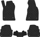 Коврики из экокожи EVAtech ECO в салон авто для A6 (C5) FWD Restyling Audi 2001-2004 2 поколения Combi EU Экокожа черная с черной нитью черный кант (AU32841CVK5AV8BBB) - изображение 1