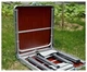 Стол раскладной с 4 стульями Folding Table 120х60х55 60 70 см 3 режима высоты - изображение 4