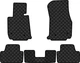 Коврики из экокожи EVAtech ECO в салон авто для 4 Series (F33) RWD BMW 2013-2020 1 поколение Cabrio EU Экокожа черная с черной нитью черный кант (BM12812CB5BW4BBB) - изображение 1