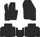 Коврики из экокожи EVAtech ECO в салон авто для Edge Ford 2014 2 поколения SUV EU Экокожа черная с черной нитью черный кант (FD1446CV5FC2BBB) - изображение 1