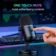 Мікрофон ігровий Onikuma USB Condenser Gaming Microphone M830 з RGB підсвіткою Black - зображення 6