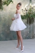 Короткое нарядное платье с пышной юбкой FashionYouWant L белый 43312389 - изображение 4