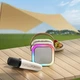 Портативна Bluetooth-колонка з караоке та мікрофонами Monty K12-2 / Бездротова акустика з FM-радіо, USB - зображення 3