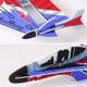 Пенопластовый самолёт на аккумуляторе Foam Plane S27 для детей от 6 лет игрушка с лёгким управлением - изображение 5