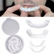 Съёмные виниры Veneers Smile на верхнюю и нижнюю челюсть с кейсом - изображение 4