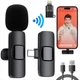 Универсальный беспроводной петличный микрофон для Android и IOS Wireless Microphone K8 TYPE-C Lightning - изображение 2