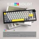 Клавиатура AJAZZ AK650 Grey Игровая Беcпроводная Механичиская. 2.4G/Bluetooth/Кабель. С Екранчиком. Батарея 5000 mAh. Flying Fish Switch - изображение 5