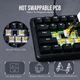 Игровая Клавиатура AJAZZ AK680 MAX Black Магнитные свитчи. Проволочное 8000Hz/s. RGB Подсветка, Switch 0.1mm. Rapid Trigger - изображение 4