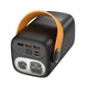 Повербанк PD100W+22.5W Hoco DB160 Astrum 60000mAh 222Wh 2xType-C/3xUSB + два ліхтарі чорний - зображення 1