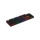Клавіатура Hator Icefall Mecha Rainbow Wireless/USB Black (HTK204UA) - зображення 4