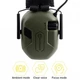 Наушники активные для стрельбы тактические Earmor M300A Green (12395) - изображение 7