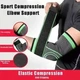 Универсальный спортивный налокотник Pressurized Support Ankle с фиксирующим ремнем, Черный - изображение 3