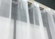 Кухонна арка VR-Textil № 000к шифон з жакардом білий з какао 280х170 см (51-222) - зображення 6