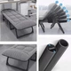 Кровать-раскладушка для кемпинга RIAS R-52 200x70x30 см Grey (3_06277) - изображение 3