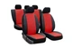 Авточехлы из эко кожи MAZDA 6 2008-2012 Pok-ter PERLINE с красной вставкой - изображение 1