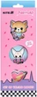 Набір бейджів Kite Aggretsuko на липучці 3 шт (AR25-3012) - зображення 1