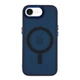 Чехол TPU+PC Space Magnetic Color with Magsafe для iPhone 16e\17e Dark Blue - изображение 1