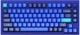 Клавіатура дротова Keychron Q1 QMK HotSwappable Gateron G PRO Red RGB Knob USB Navy (Q1O1_KEYCHRON) - изображение 1