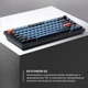 Клавіатура дротова Keychron Q1 QMK HotSwappable Gateron G PRO Red RGB Knob USB Navy (Q1O1_KEYCHRON) - изображение 3