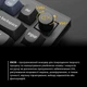 Клавіатура дротова Keychron Q1 QMK HotSwappable Gateron G PRO Red RGB Knob USB Navy (Q1O1_KEYCHRON) - изображение 10