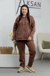 Костюм Aksan 22.1417 58(6XL) коричневий - зображення 1
