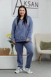 Костюм Aksan 22.1417 56(5XL) блакитний - зображення 1