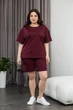 Костюм Aksan 25.2653 52(3XL) бордовий - зображення 1