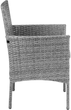 Komplet mebli ogrodowych MultiGarden (CRF2512 LIGHT GREY) - obraz 4