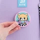 Набір Kite Aggretsuko бейдж на липучці та підвіска (AR25-3010-1) - зображення 4