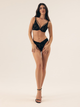 Majtki brazyliany damskie koronkowe Esotiq Bree 41708-61X L Czarne (5903972518847) - obraz 3
