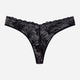 Majtki brazyliany damskie koronkowe Esotiq Bree 41708-61X XL Czarne (5903972518854) - obraz 6