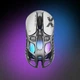 Геймерська акумуляторна, бездротова (Bluetooth + 2,4G), миша GravaStar X Pro 8K Wireless Gaming Mouse, RGB, Interstellar Silver (GSXPRO_GRY) - изображение 1