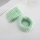 Косметические напульсники на руки для макияжа / спорта WristBand набор нарукавники / манжеты / браслеты на запястья для умывания и ухода за лицом, зеленый (105219969) - изображение 3