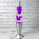 Лава лампа настольная без запаха с воском пузырями Lava Lamp 42 см декоративный светильник ночник с подсветкой от сети Фиолетовый - изображение 2