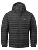 Мужской легкий пуховик Rab Microlight Alpine Jacket, Black, S - изображение 1