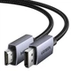Кабель Ugreen DP125 DisplayPort to HDMI 2.0 4K@30Hz 5 м Black (UGR-35845) - изображение 4