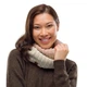 Шарф-труба Buff Knitted & Fleece Neckwarmer Olya, Cloud - изображение 3