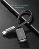 Переходник Ugreen US249 Mini USB 5Pin Male to USB 2.0 Female OTG 10 см Black (UGR-10383) - изображение 6