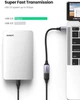 Переходник Ugreen US378 USB-C to USB 3.0 OTG Alu Case with Braid 10 см Black (UGR-70889) - изображение 3