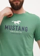 Футболка чоловіча Mustang Зелений S (2015059) - изображение 4