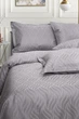 Постільна білизна LUXURY LINENS Jacguard My Love 2 Gray (3800023) - зображення 3