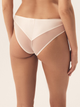 Majtki brazyliany damskie siateczkowe Esotiq Influensa 42324-01X XL Kremowe (5903972375761) - obraz 2