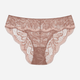 Majtki brazyliany damskie koronkowe Esotiq Kavi 42328-84X L Beżowe (5903972386842) - obraz 8