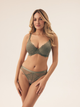 Majtki stringi damskie koronkowe Esotiq Lynn 42331-87X S Khaki (5903972387474) - obraz 3