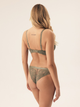 Majtki stringi damskie koronkowe Esotiq Lynn 42331-87X L Khaki (5903972387498) - obraz 4