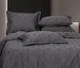 Постельное белье LUXURY LINENS Jacguard My Love 2 Antrasit (3800012) - изображение 1