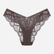 Majtki brazyliany damskie koronkowe Esotiq Intro 42341-90X L Szare (5903972389546) - obraz 10