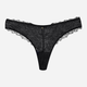Majtki stringi damskie koronkowe Esotiq Briana 42345-99X L Czarne (5903972520864) - obraz 6