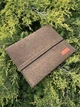 Универсальный чехол из фетра для планшета Kozhukh 7'' - 11'' Little Brown (300*245 mm) на липучке - изображение 1