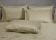 Комплект постельного белья LUXURY LINENS Cecilia Beige 100% Египетский хлопок (2300123) - изображение 1